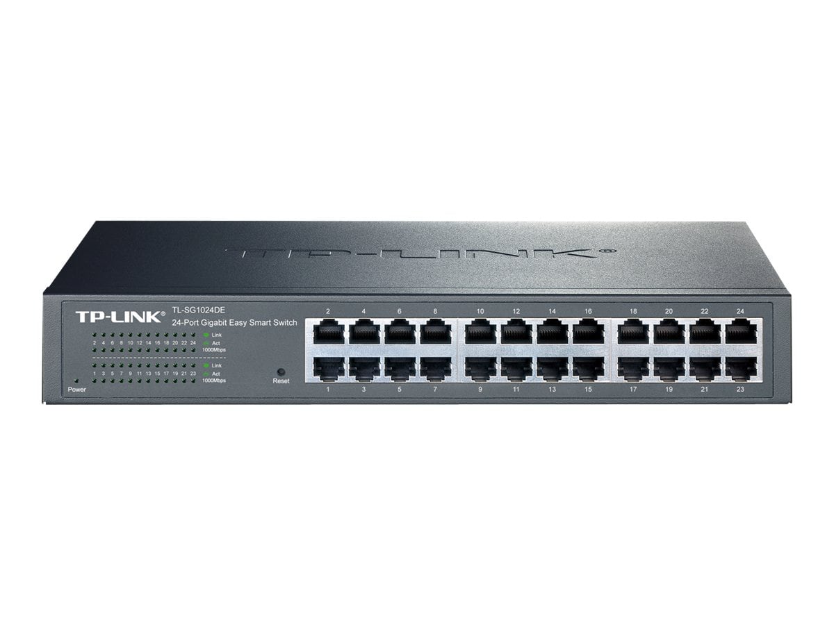 TP-LINK TL-SG1024DE - 24-Port Gigabit Easy Smart Switch