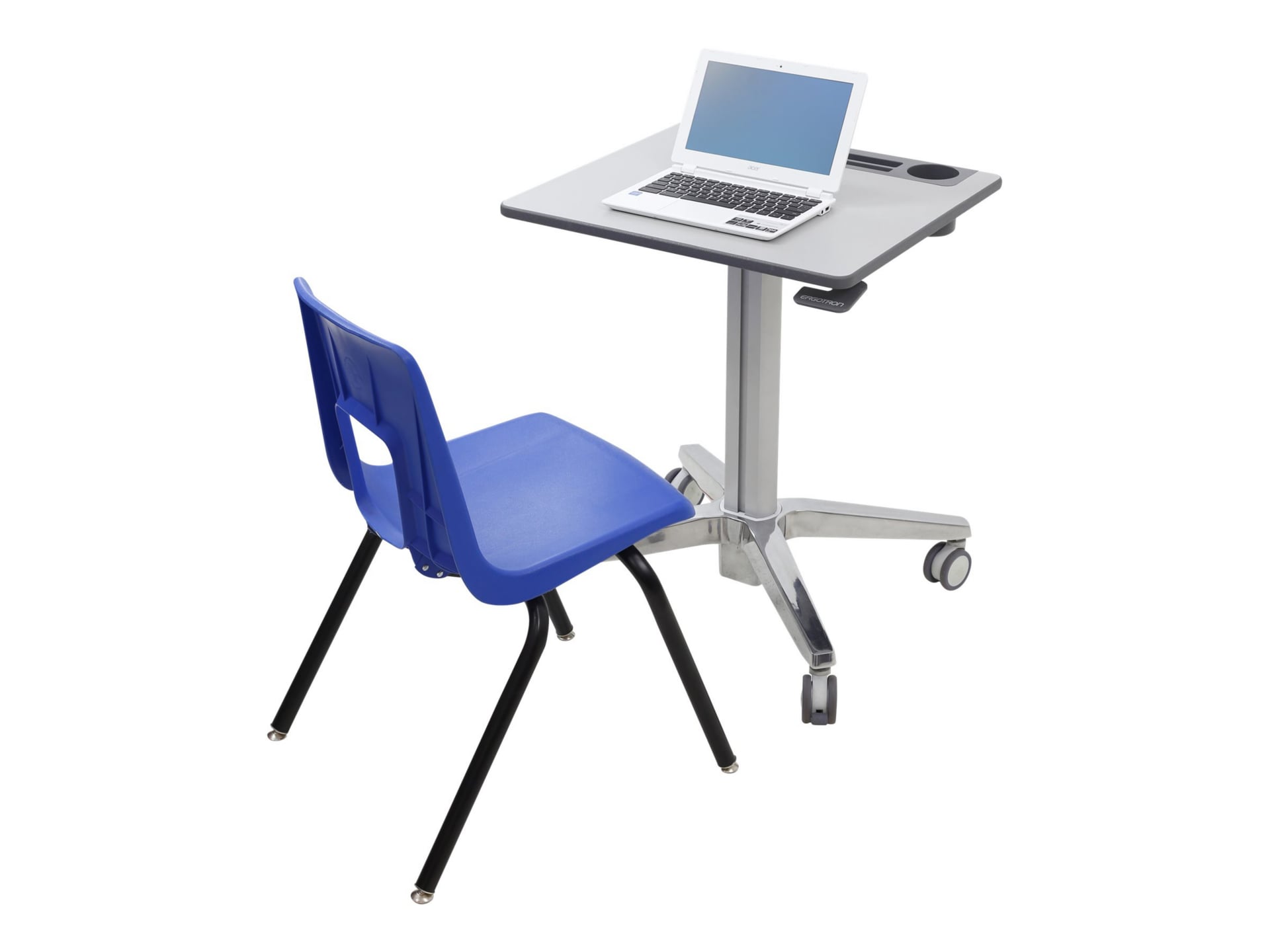 Ergotron LearnFit Adjustable Sit-Stand Mobile Desk