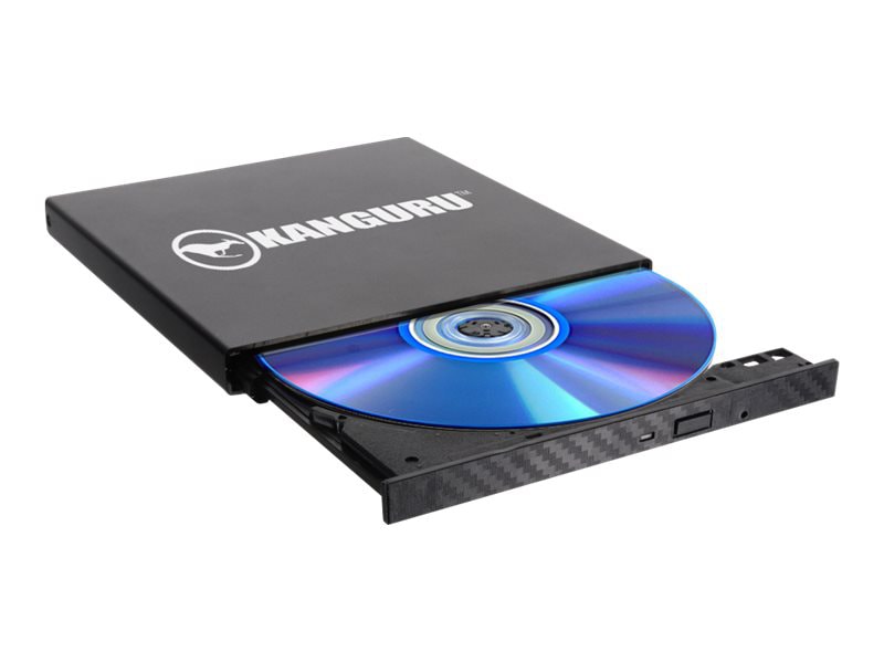 Kanguru QS Slim Blu-ray Burner - Secure Firmware Optical Drive