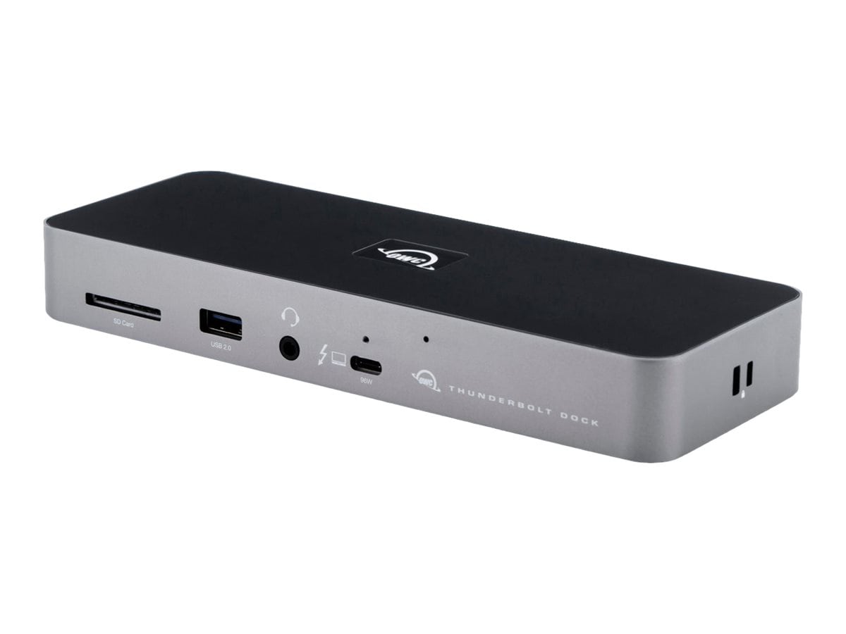OWC 11-Port Thunderbolt Dock for Mac/PC with 96W Power - Thunderbolt 4 - Et