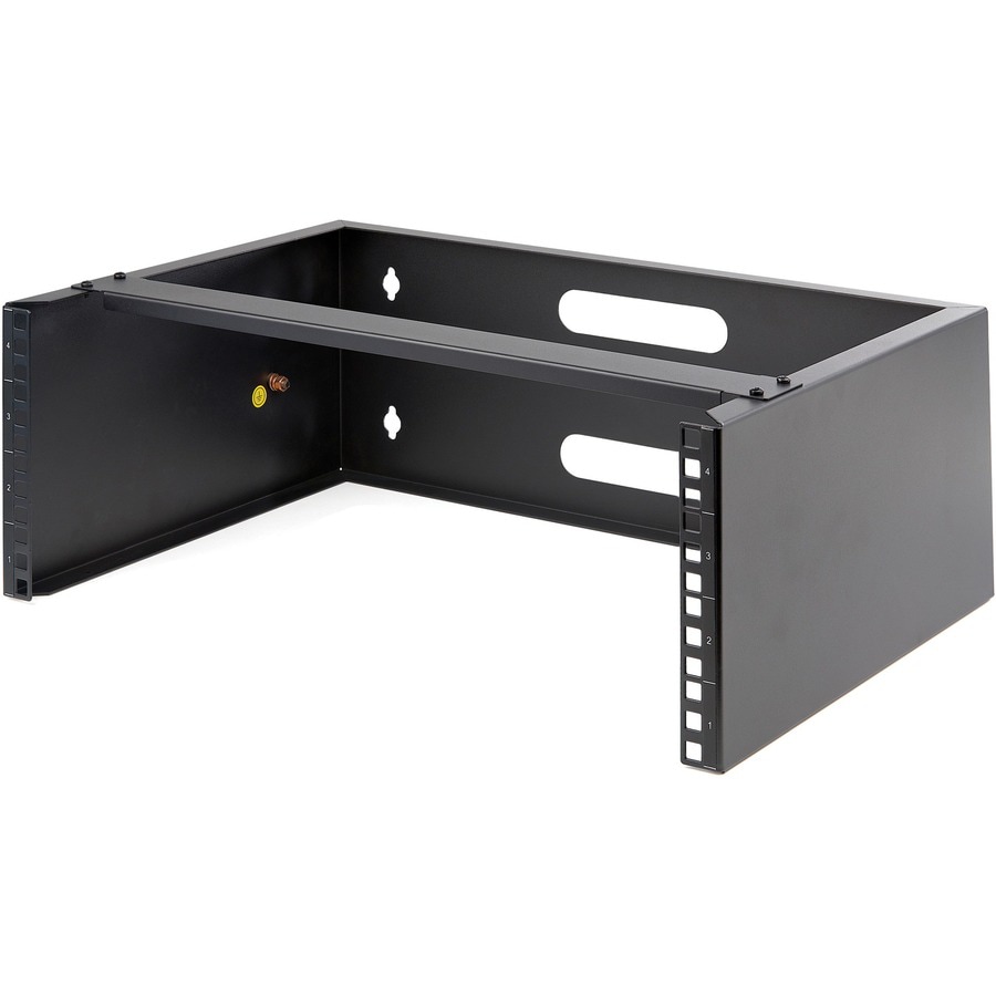 StarTech.com 4U Wall Mount Rack, 14in Deep, 19 inch Wall Mount Network Rack