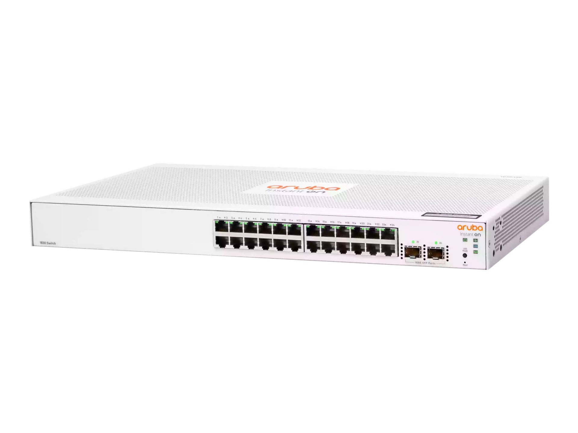 HPE Networking Instant On Switch 24p Gigabit 2p SFP 1830 - 24 ports - manag