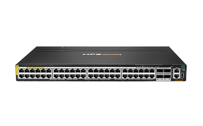 HPE Aruba CX 6300M 48 Port SR10 Class8 PoE 4-Port 100G Media Access Control