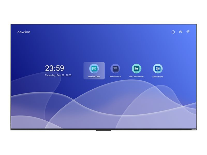 Newline STV-7524-PLUS STV+ Series - 75" LED-backlit LCD display - 4K - for digital signage / interactive communication