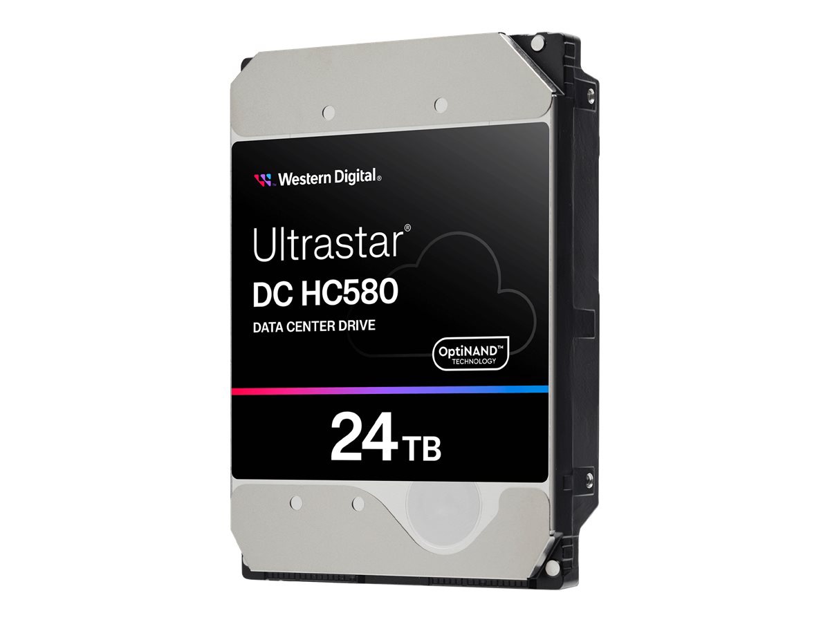 WD Ultrastar DC HC580 WUH722424AL5201 - hard drive - Data Center - 24 TB -