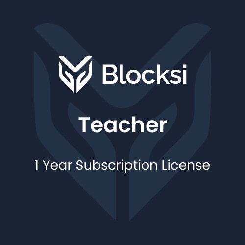 Blocksi Teacher 1 Year Subscription 7500+ Licenses
