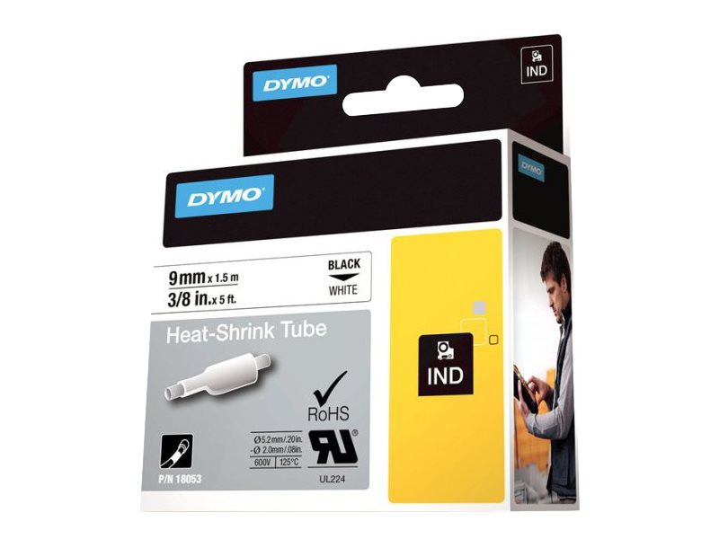 DYMO RhinoPRO 3/8" Heat Shrink Tube