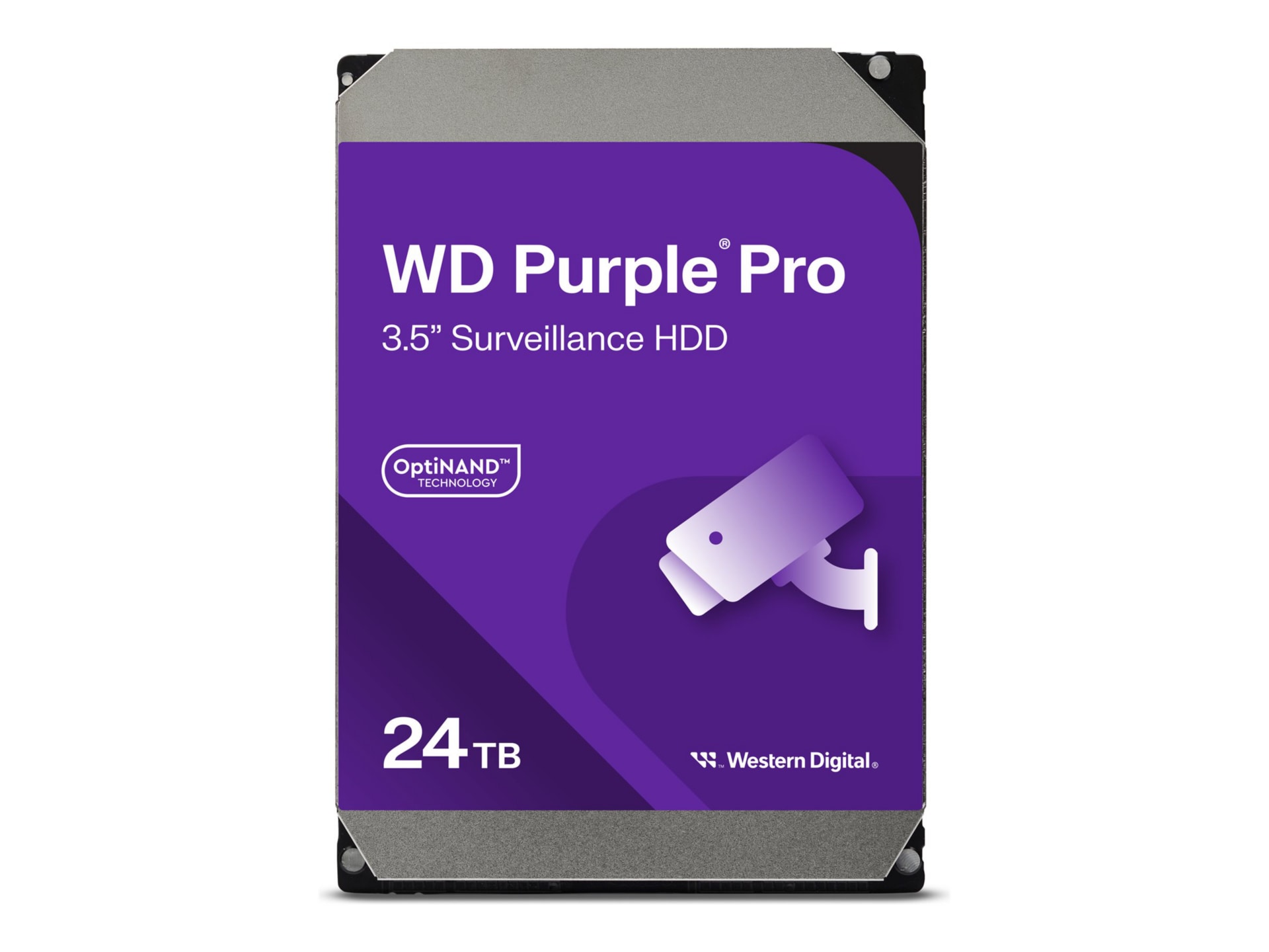 WD Purple Pro WD240PURP - hard drive - 24 TB - surveillance, smart video -
